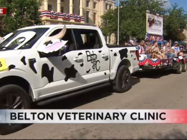 Belton Veterinary Clinic live on KWTX news